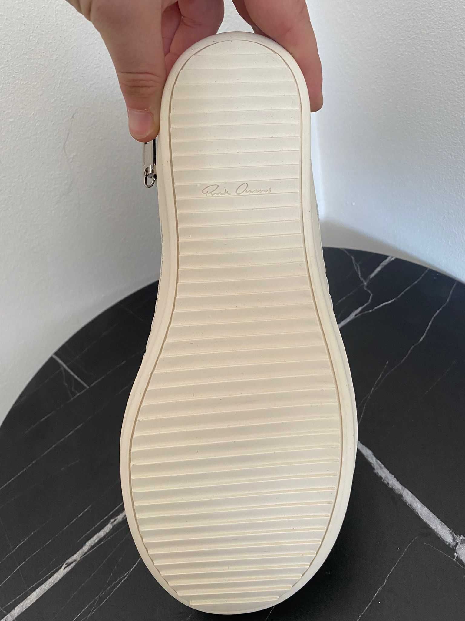 Rick Owens Ramones Jumbo Lace Leather 40