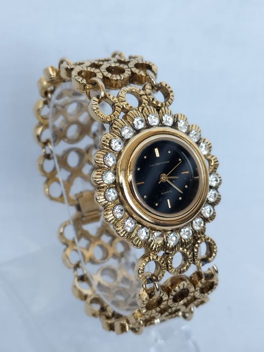 Ceas de damă baroc LUC DESROCHES cu quartz din anul 1980