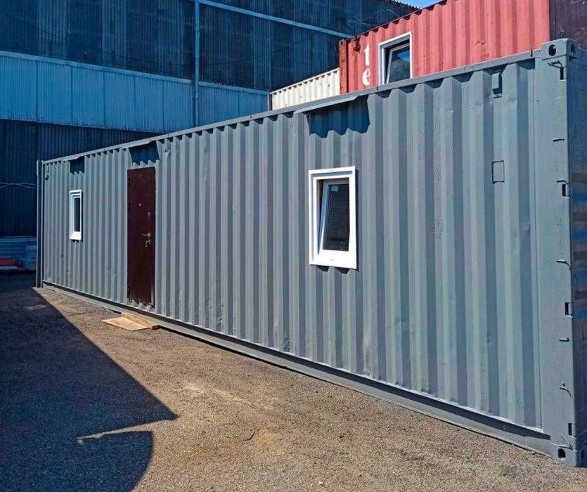 Жилой контейнер  Утепленный контейнер Прорабская Бытовка Павильон
