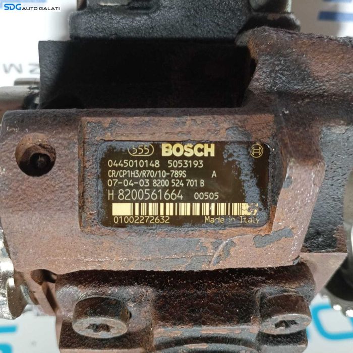 Pompa Inalta Presiune cu Senzor Regulator Presiune Suzuki Grand Vitara 1.9 DDIS 2001 - 2005 Cod 0445010148 5053193 8200524701B [280M4]