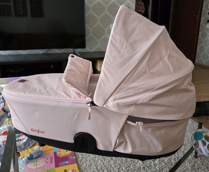 Landou pentru carucior Cybex Platinum Lux Mios 3.0 Peach Pink