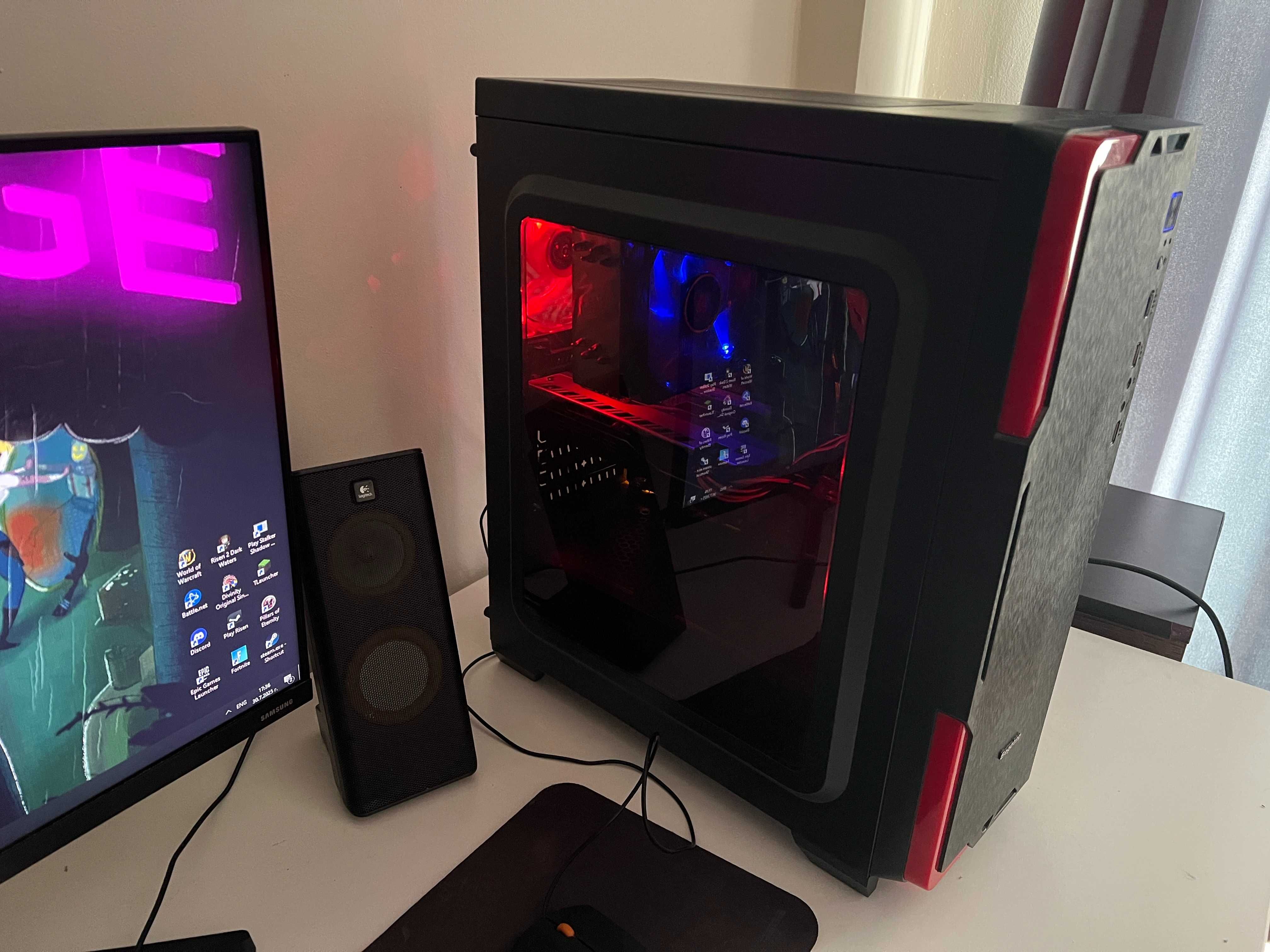 Геймърски/Работен Компютър i3-9100F | RX 570 Series (8 GB) | 16 RAM