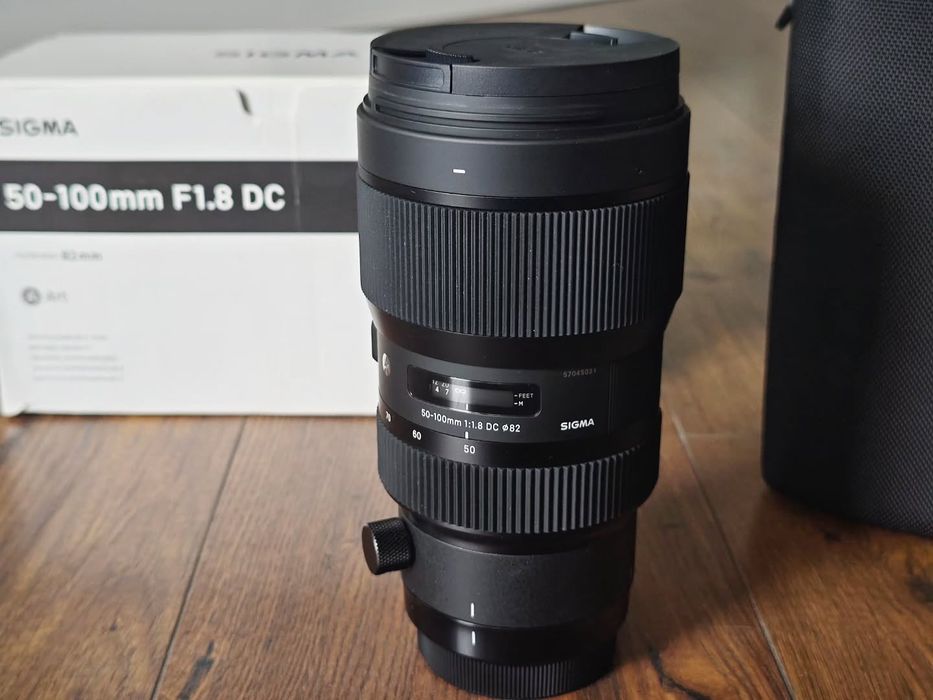 Объектив Sigma 50-100mm f/1.8 DC HSM Art для Canon. НОВЫЙ. На гарантии