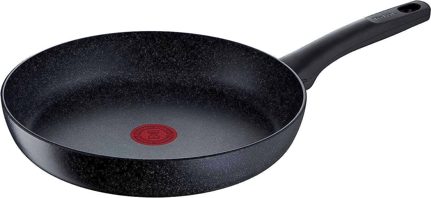 Тиган Tefal Black Stone 24/28cm, Mineralia+ покритие, Made in France