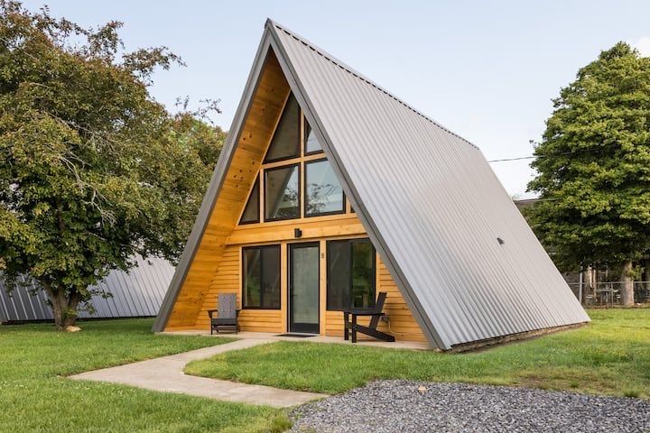 Vand case sau cabne A-Frame