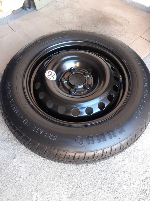 Roata rezerva SLIM R16 NISSAN Qashqai, Juke, RENAULT Kadjar, Captur