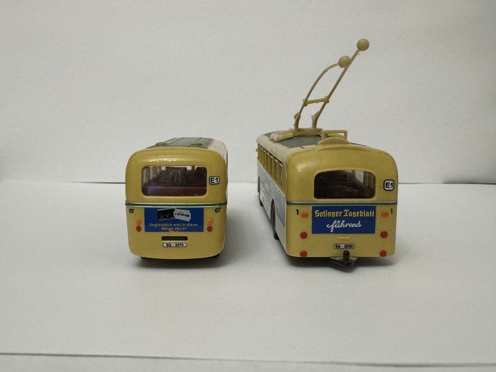 Macheta troleibuz (autobuz) eilkimson HO 1:87. Rara