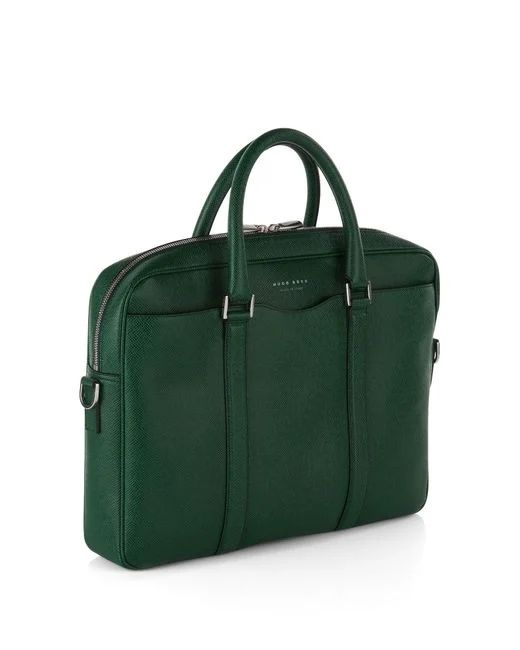 Hugo Boss кожена чанта