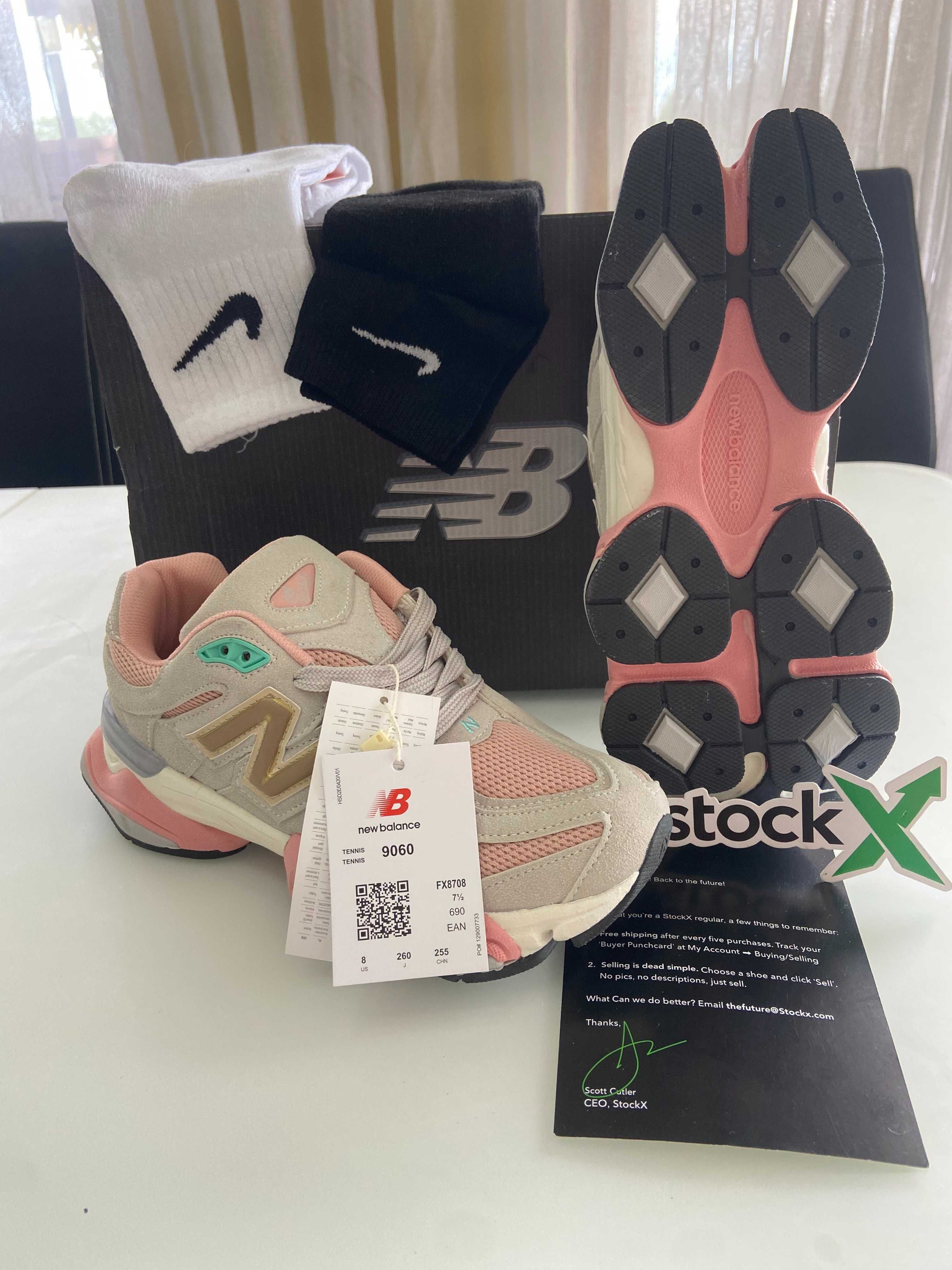 CLASSIC New Balance 9060 x Joe Freshgoods “Pink” (от/до 36-40 номер)