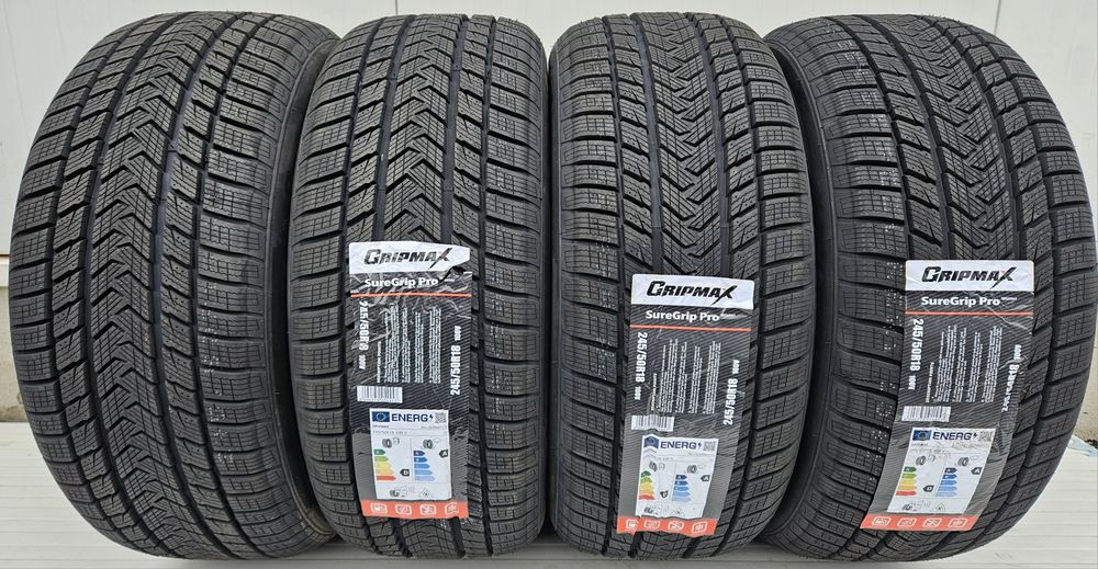 245/50 R18, 100V, GRIPMAX, Anvelope iarna M+S, Aderenta clasa A
