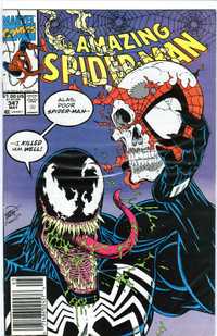 The Amazing Spider-Man #347 benzi desenate americane