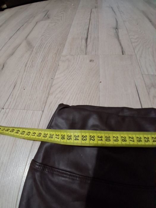 Pantaloni de piele maro!