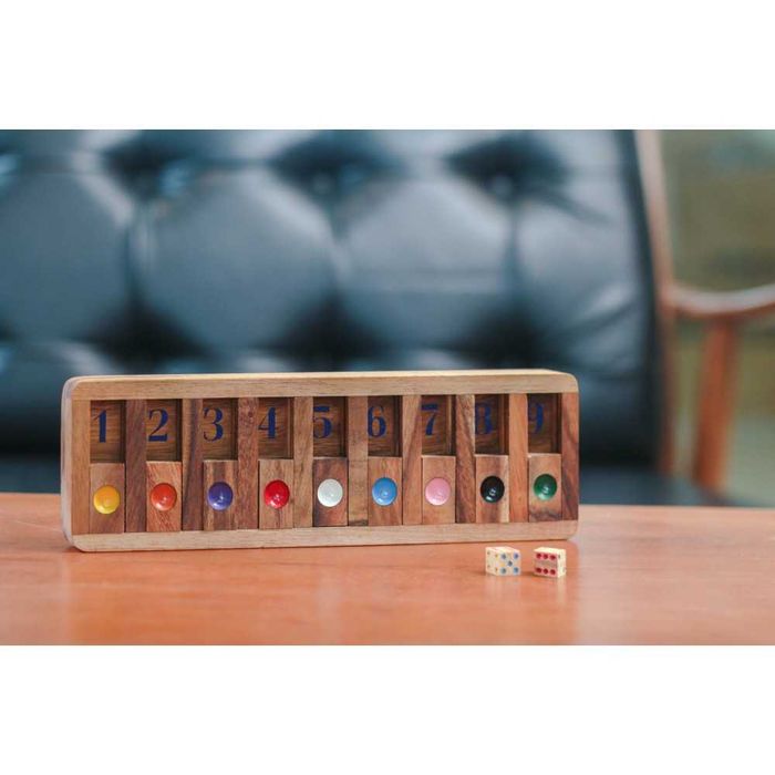 Математическа настолна игра - Затвори плъзгача на кутията