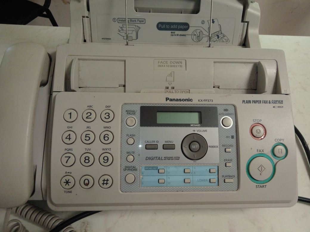 Факс Panasonic KX-FP373FX