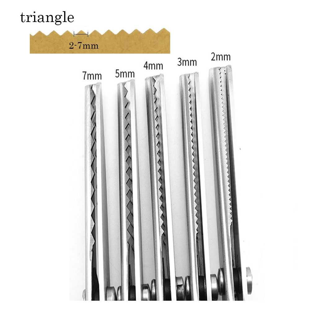 Foarfeca Zig Zag - marimile in descriere