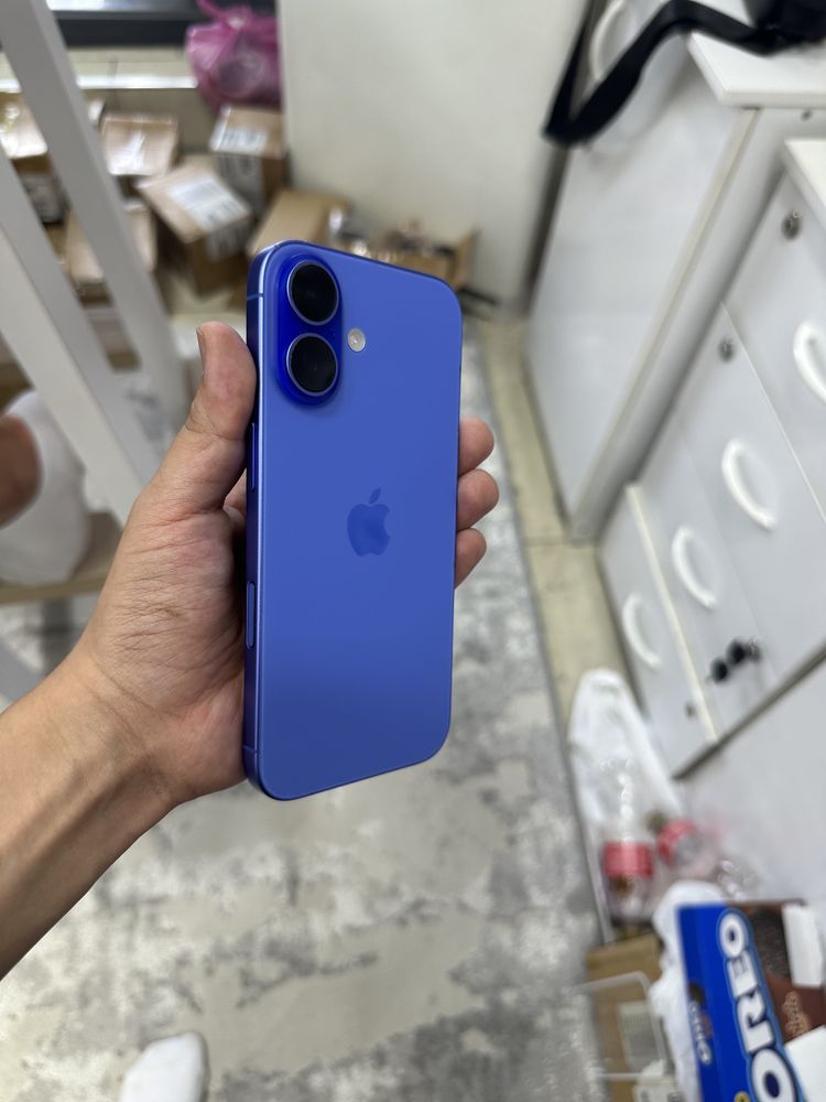Iphone 16 ideal 128gb 92% xolati zor