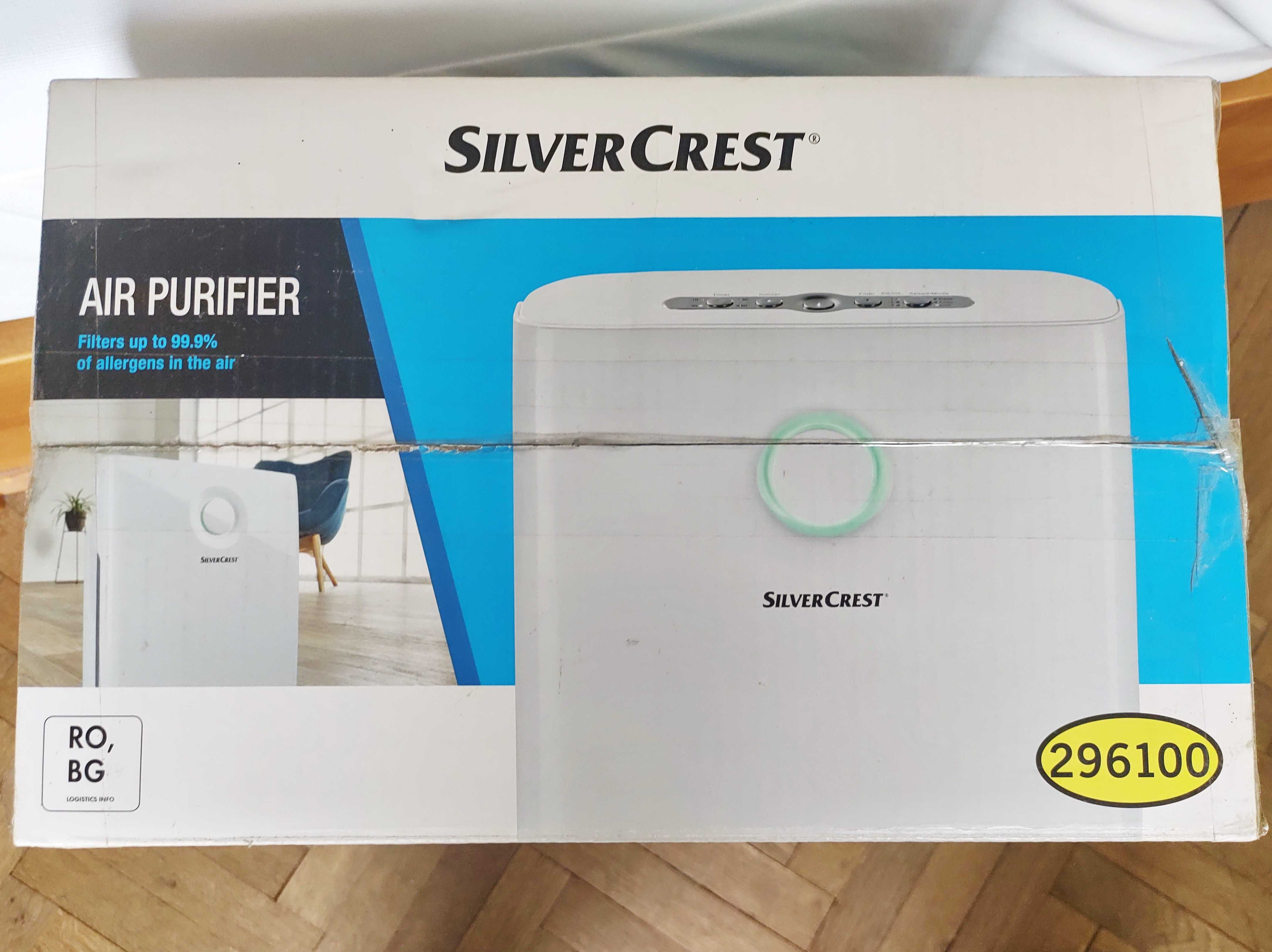 Чисто нов в кашон пречиствател за въздъх Silvercrest 65W