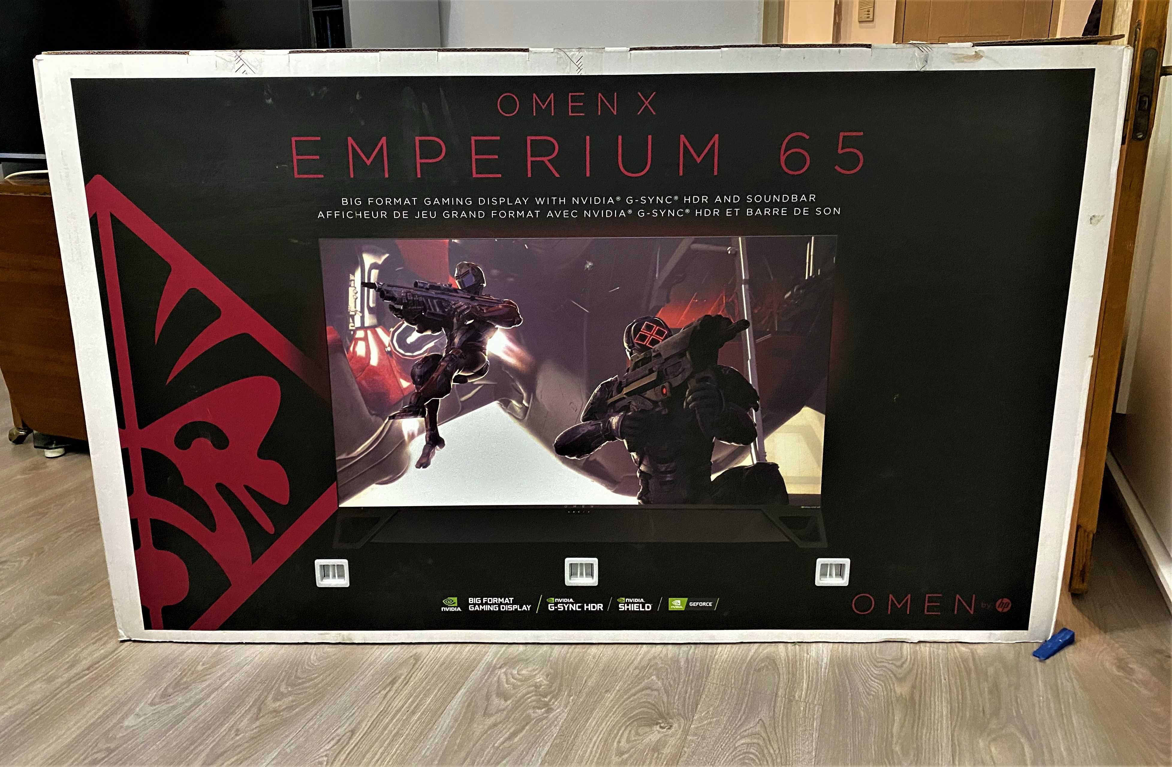 Monitor Gaming LED HP OMEN X EMPERIUM 65"  monitor 65 inch 4k 144hz