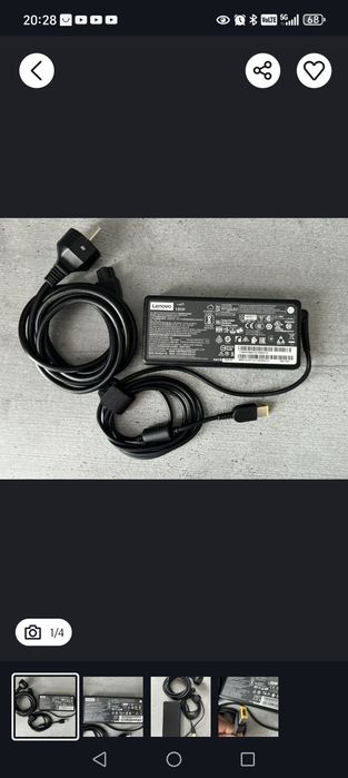 Încărcător Lenovo 20v/ 6.75 A