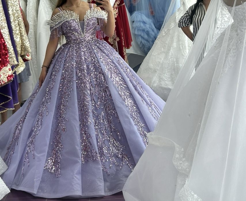 Годежна ракля цвят лилав