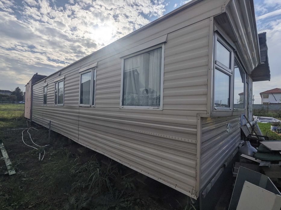 Casa pe roți, 3*10m, 2 camere, living, baie, bucatarie