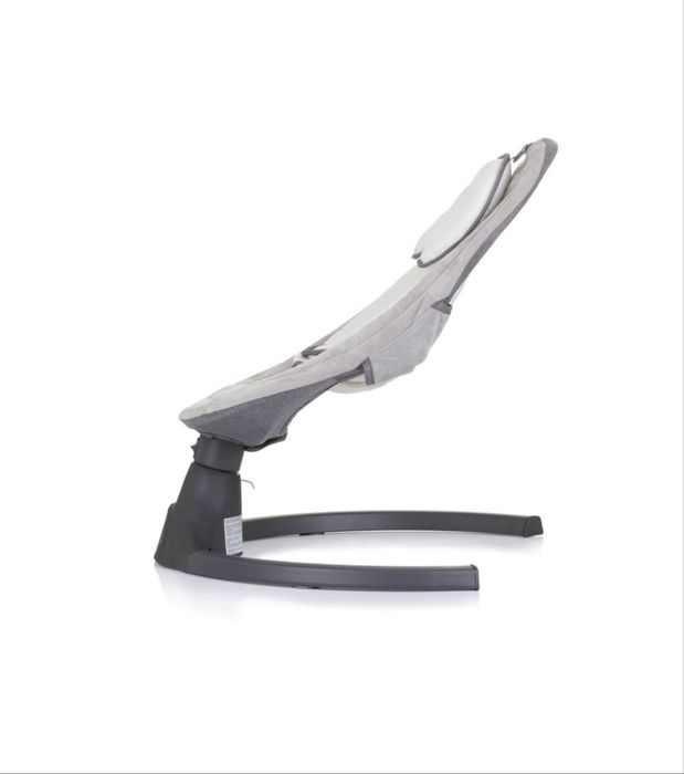 CHIPOLINO Електрическа бебешка люлка - шезлонг BRIDA ГРАНИТ