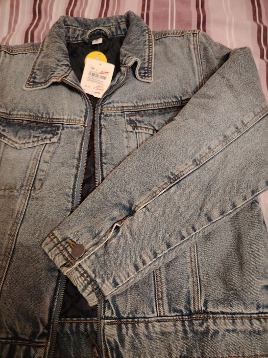 Geaca blugi băieți ,matlasată noua