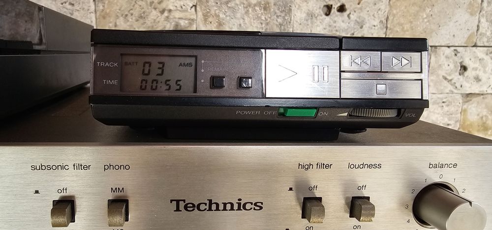 Cd player sony discman d 50 1984
