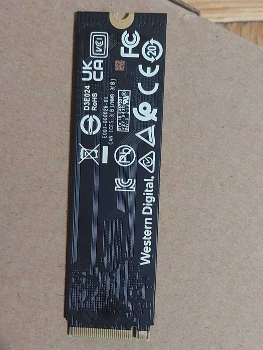 1TB M.2 Nvme - WD SN580