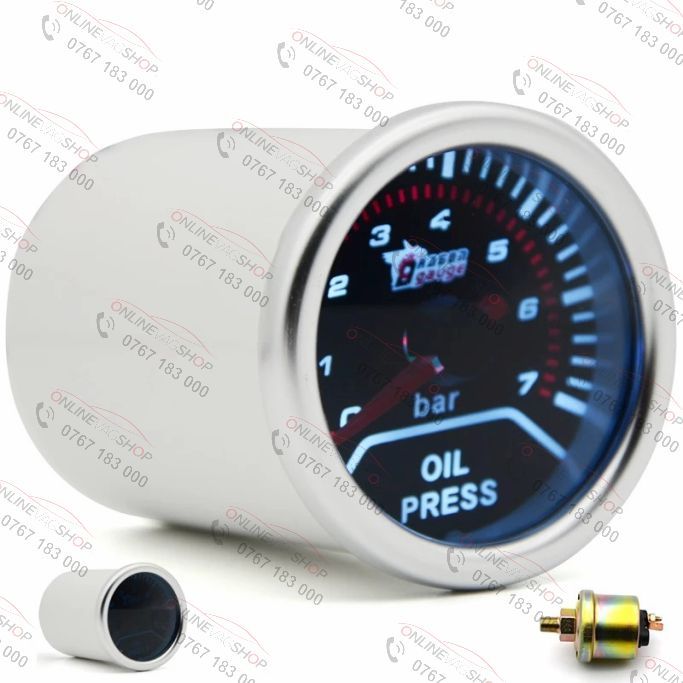 Ceas presiune ulei 7 bar cu diametru 52mm