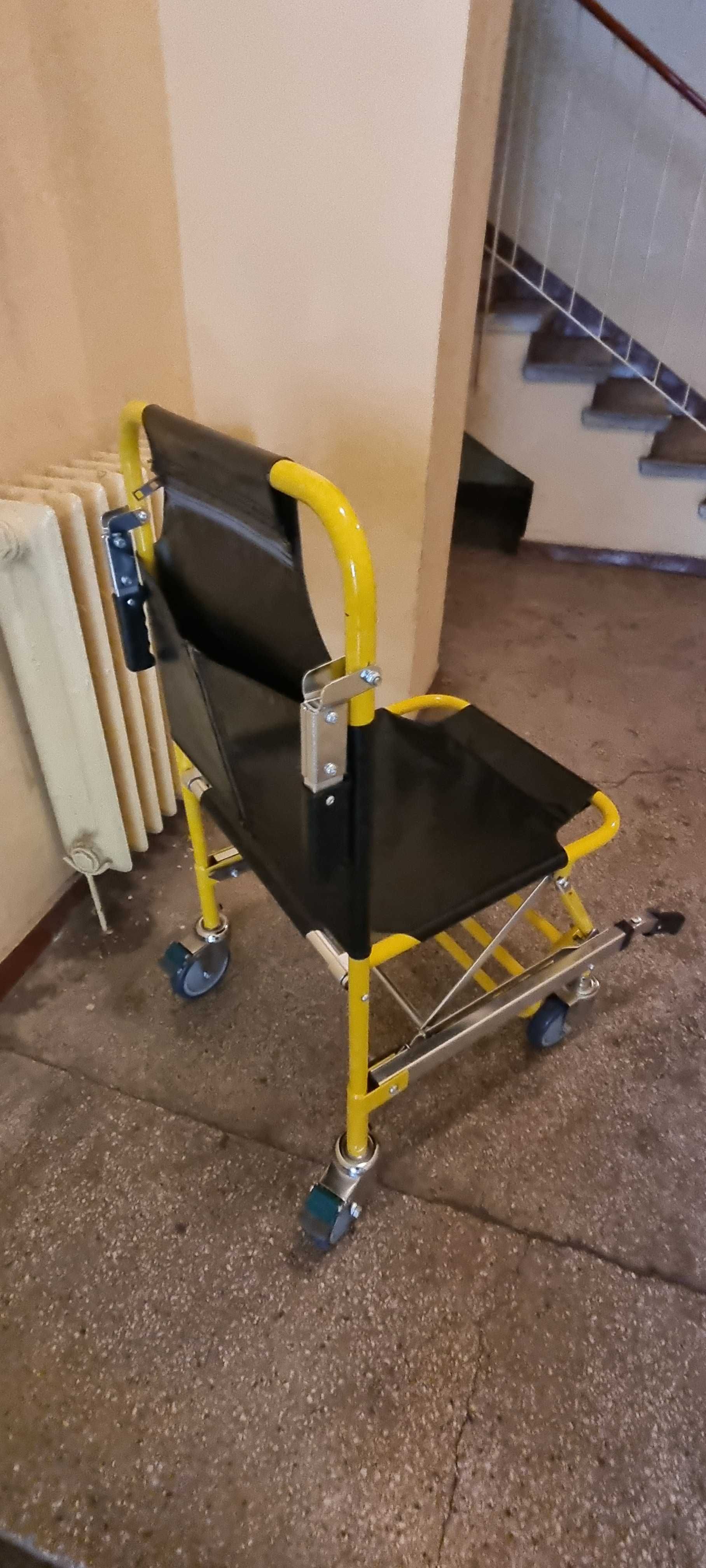 Brancard tip scaun, pliabil transport bolnavi
