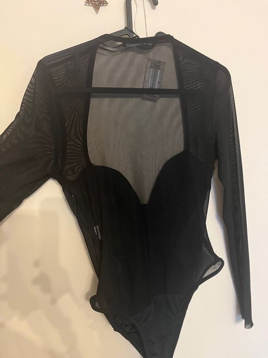 Body cu chiffon Zara