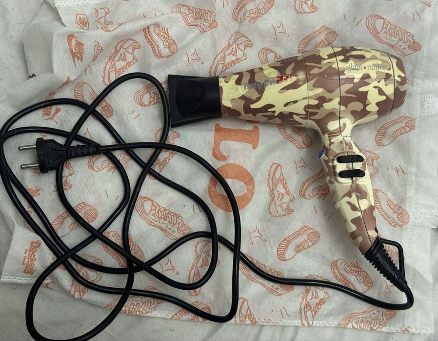 Фен Babyliss Pro Glam Rider, мощный 2400W