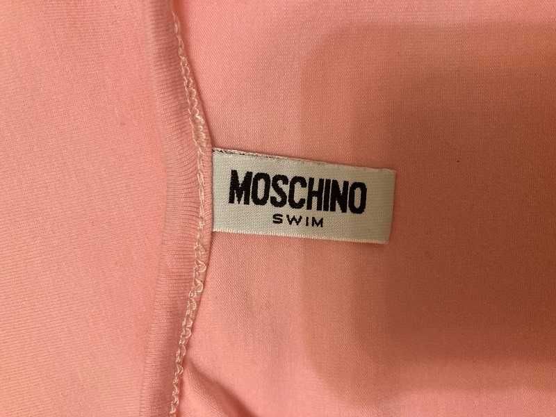 Розово детско боди Moschino, размер XS, ръст 158 - 164см.