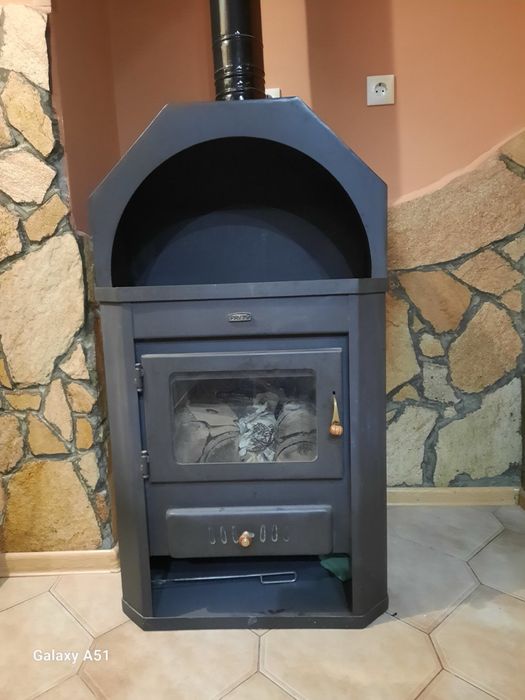 Камина PRITY WD 15kW на твърдо гориво без водна риза