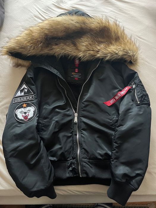 Geaca Alpha industries MA-1 Hooded Arctic L