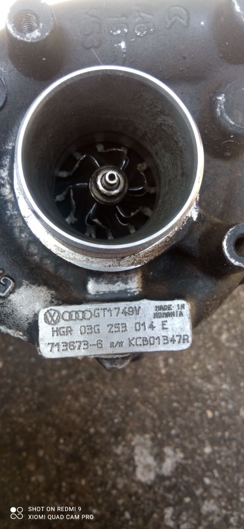 Продавам счупено турбо 1749v от 1.9 101 коня