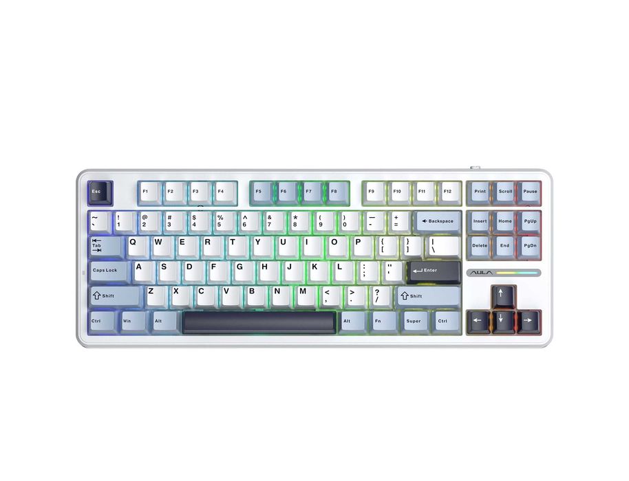 ; Механическая Клавиатура AULA F87 BLUE