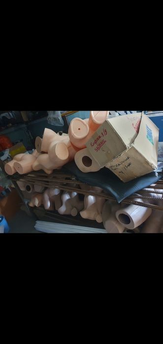 Торсы  женские детские