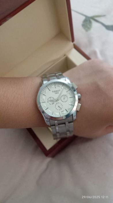 TISSOT 1853 ARGINAL QOʻL SOAT MEXANICHISKI soat taaqilmagan yangi