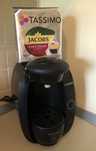 Espressor Bosh Tassimo; suport pt capsule.
