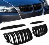 Двойни Бъбреци Решетки за BMW Е90/Е91 - 2004-2008 М3 визия БМВ E90 E91