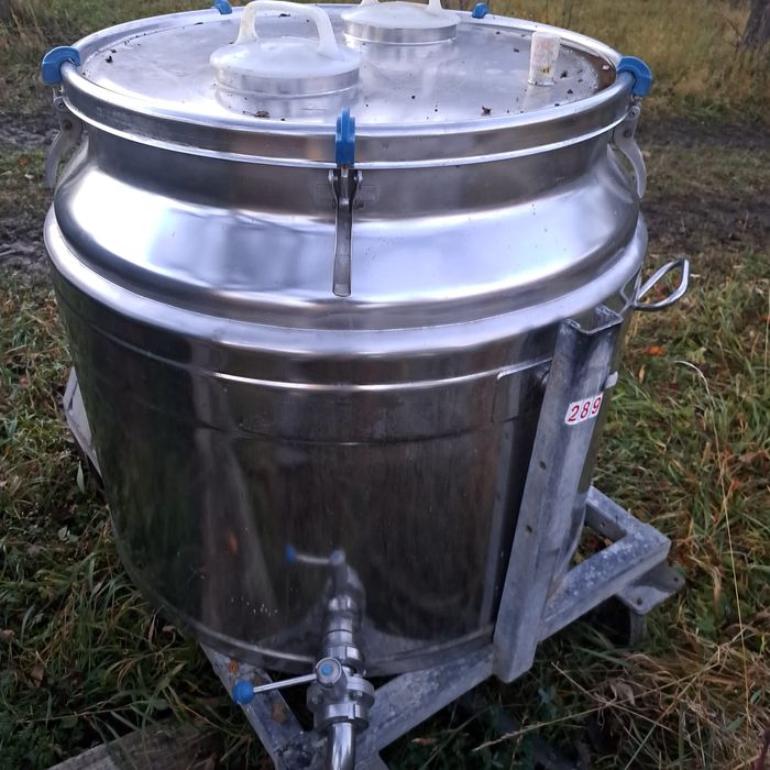 Tank racitor lapte 500 litri prindere pe 3 puncte cu roti