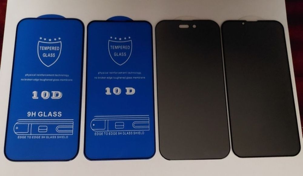 Folie sticla iphone 17 air 16 e pro 15 13 max 12 mini 11 14 PLUS husa