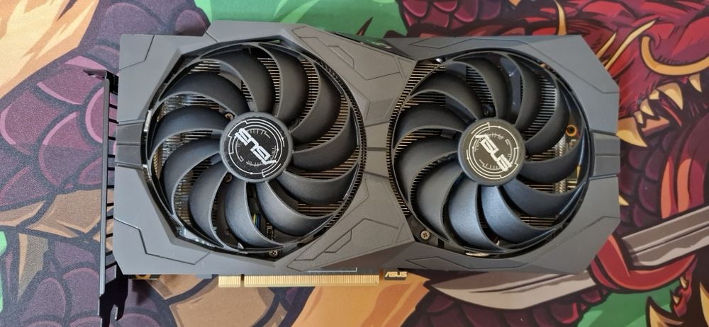 Продам видеокарту gtx 1650 super asus ROG