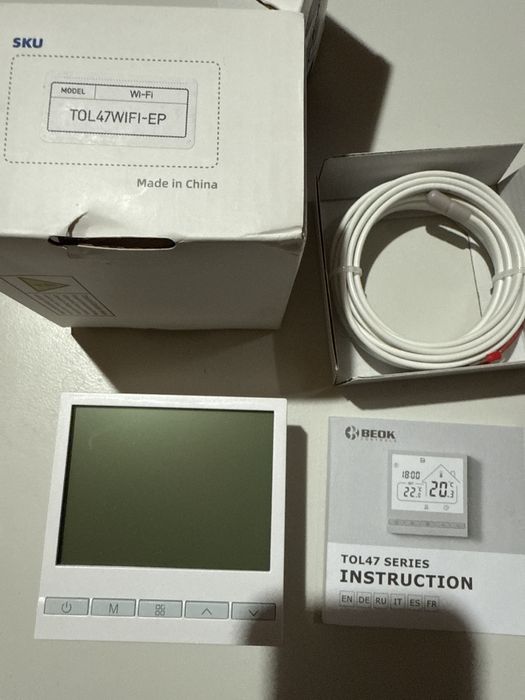Termostat Beok TOL47WIFI-EP Smart centrala,boiler,pardoseala,incalzire