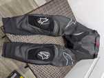 Pantaloni moto piele/textil Vara Alpinestars SP-X, marime 48