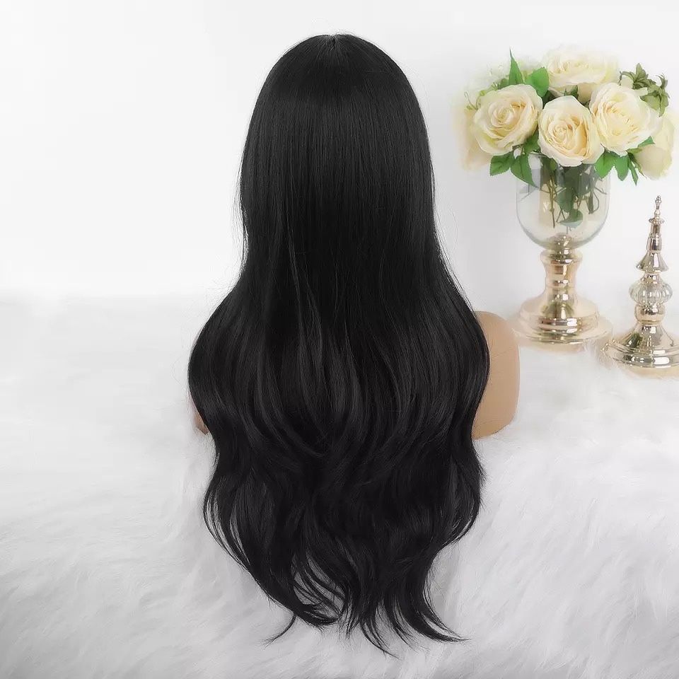 Peruca R148 (Daira-Shop.ro) Bruneta Creata usor Ondulata Bucle lunga
