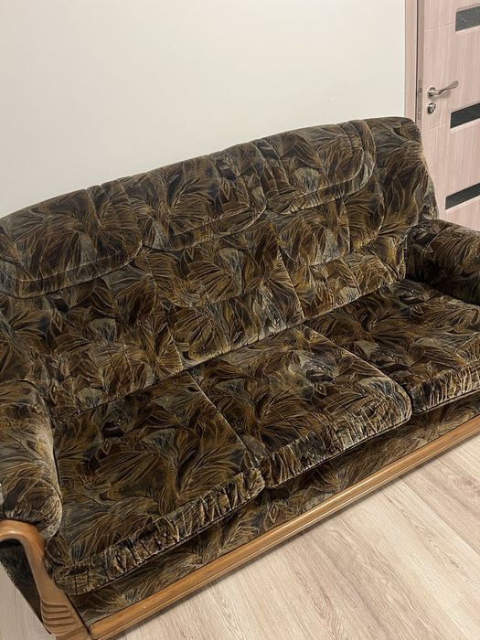 Set canapea extensibila cu fotolii