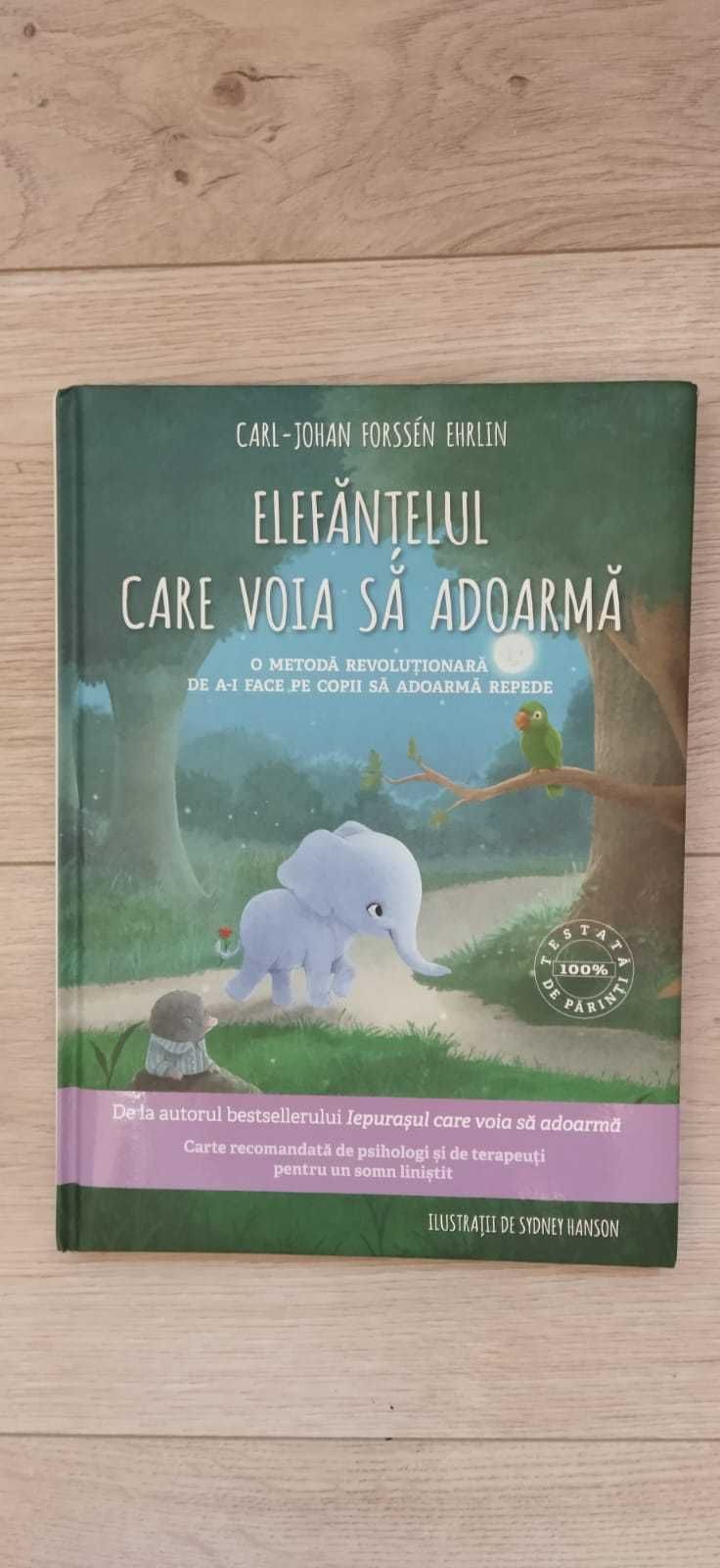 Carte - Elefantelul care voia sa adoarma - Carl-Johan Forssen Ehrlin